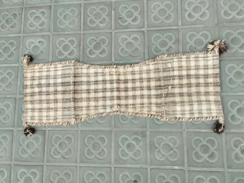 alforja lana algodon tejido 3u